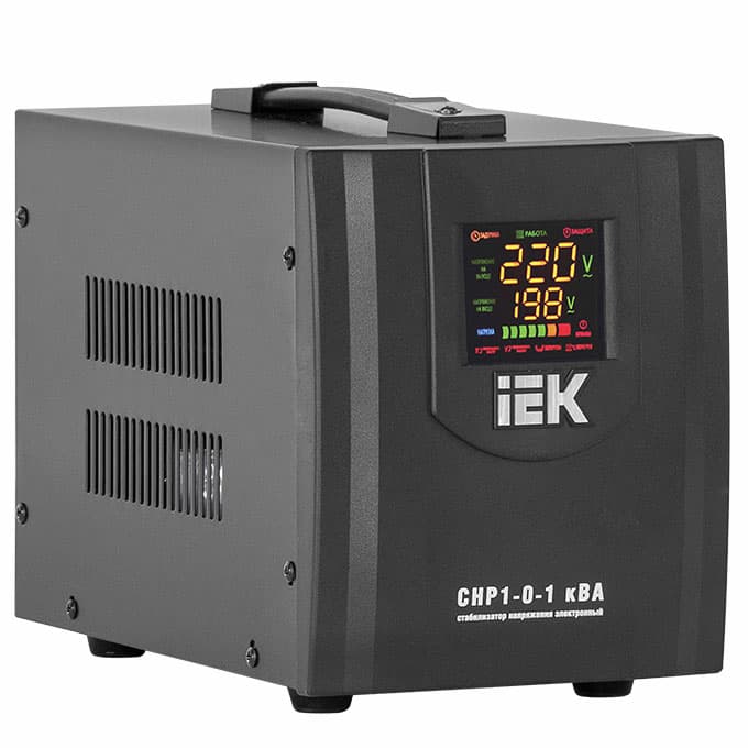 IEK Стабилизатор напряжения серии HOME 1 кВА (СНР1-0-1) — миниатюра 2