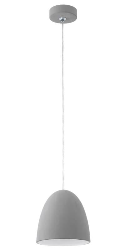 Eglo Подвес PRATELLA, 1X60W (E27), Ø205, керамика, серый 92521