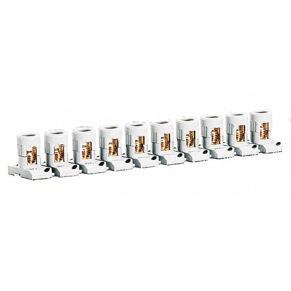 Legrand Соединитель проходной 10 разделяемых клемм сечение 2x25мм² ширина 21,5мм 034003 — миниатюра 1