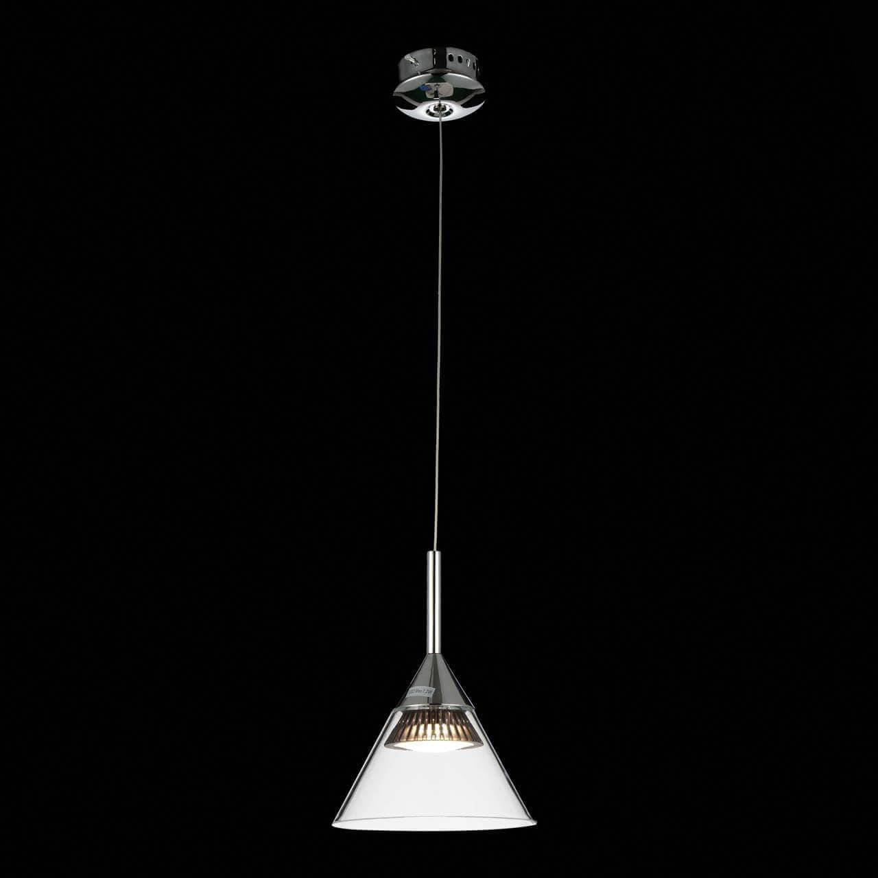 ST LUCE SL930.103.01 Подвес  Хром/Прозрачный LED 1*7W — миниатюра 2