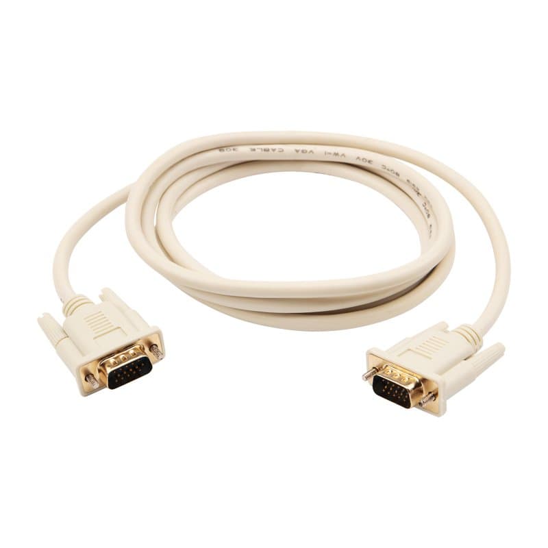 Шнур VGA шт - VGA шт 1.8М (серый) Rexant 17-5503-4 — миниатюра 1