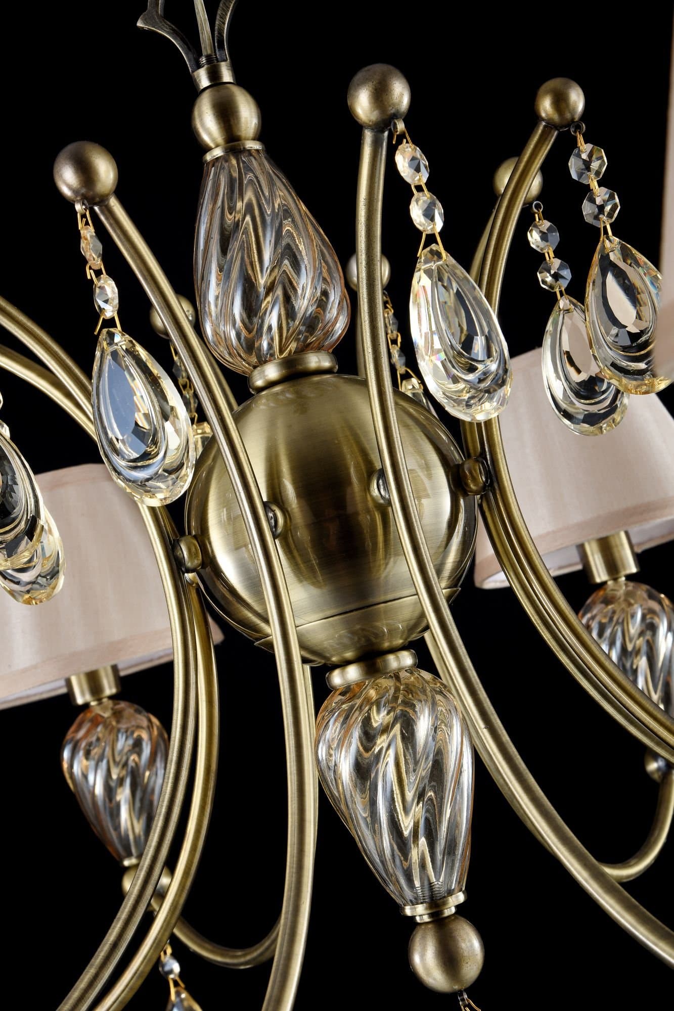 Maytoni Royal Classic Murano Бронза Люстра 8xE14 40W RC855-PL-08-R — миниатюра 7