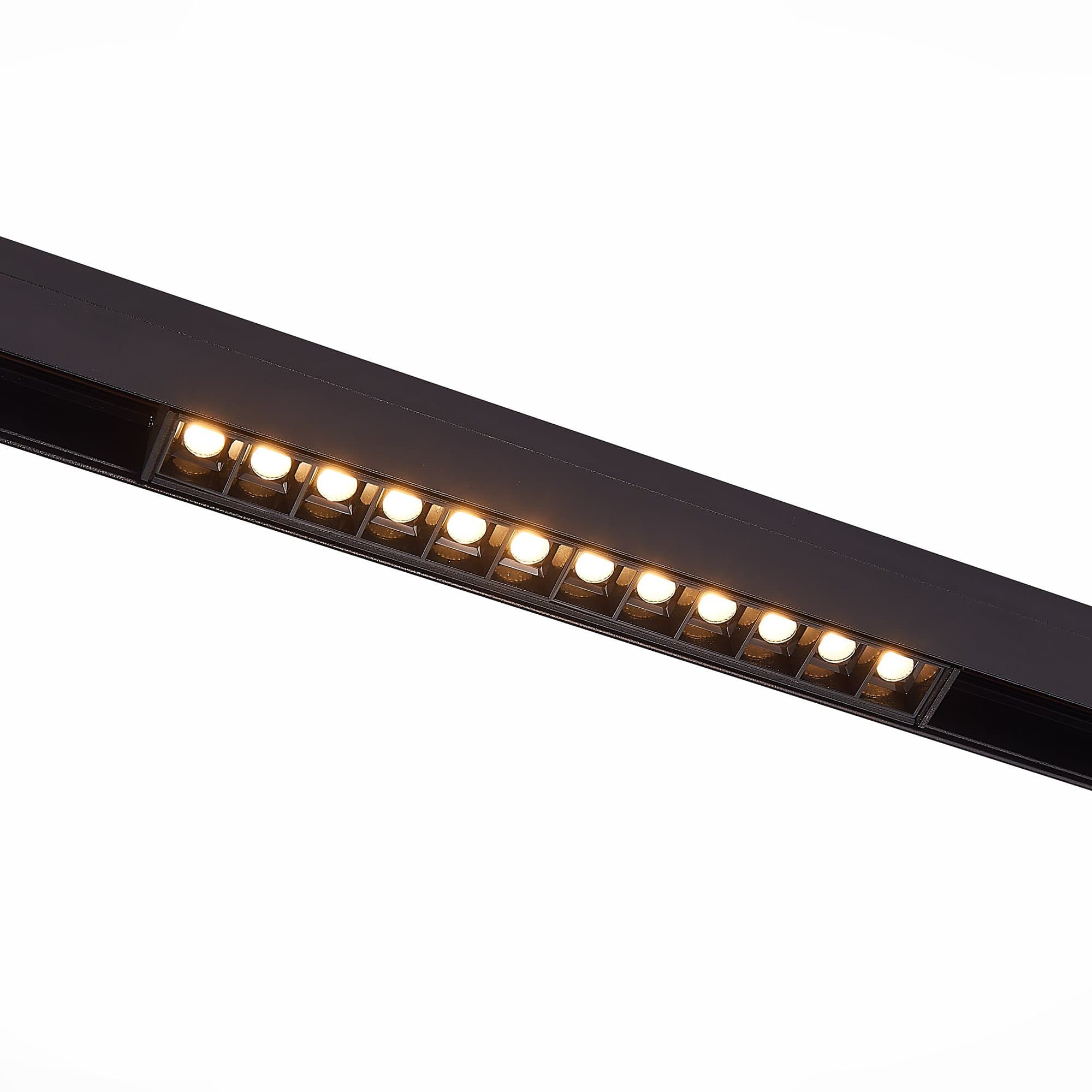 ST Luce ST361.436.12 Магнитный трековый светильник Черный LED 1*12W 3000K 1 009Lm Ra>80 36° IP20 L222xW22xH44 48V