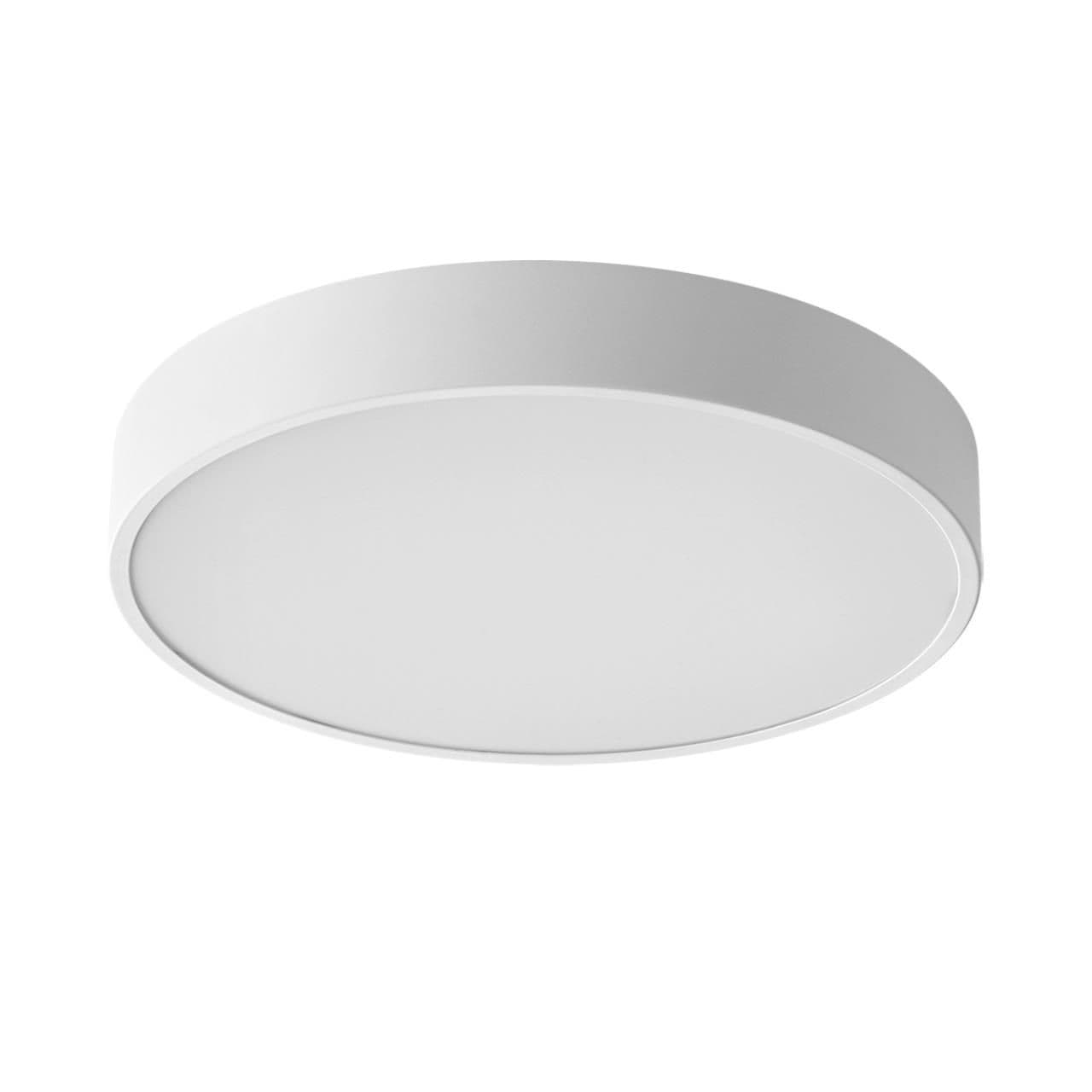 Sonex 7755/36L MITRA LED SN Светильник металл/акрил/белый LED 30Вт+6Вт(подсветка) 3000K D400 IP20 QUASAR