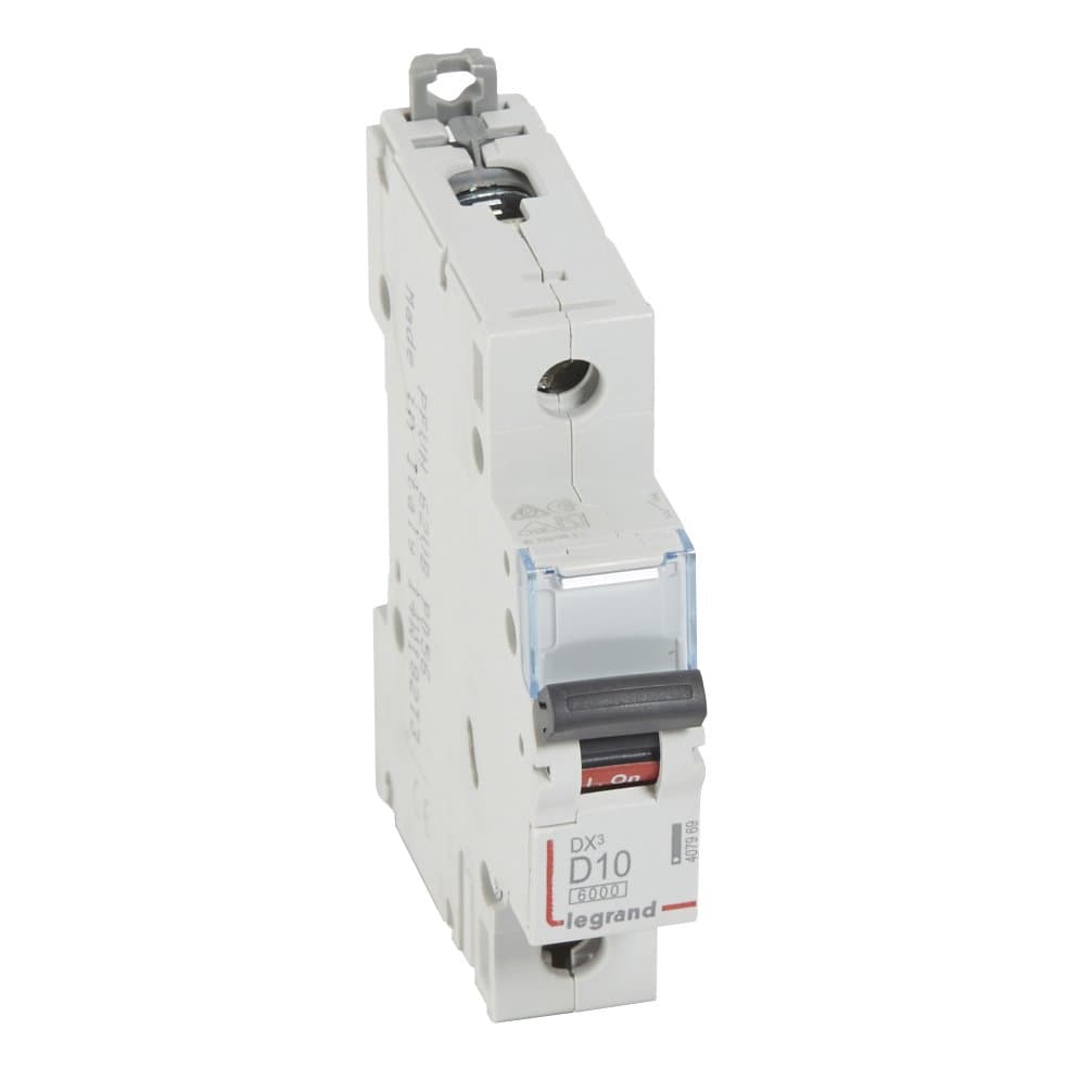 Legrand DX3 Автоматический выключатель 1P 10A (D) 6000/10kA 407969 — миниатюра 1