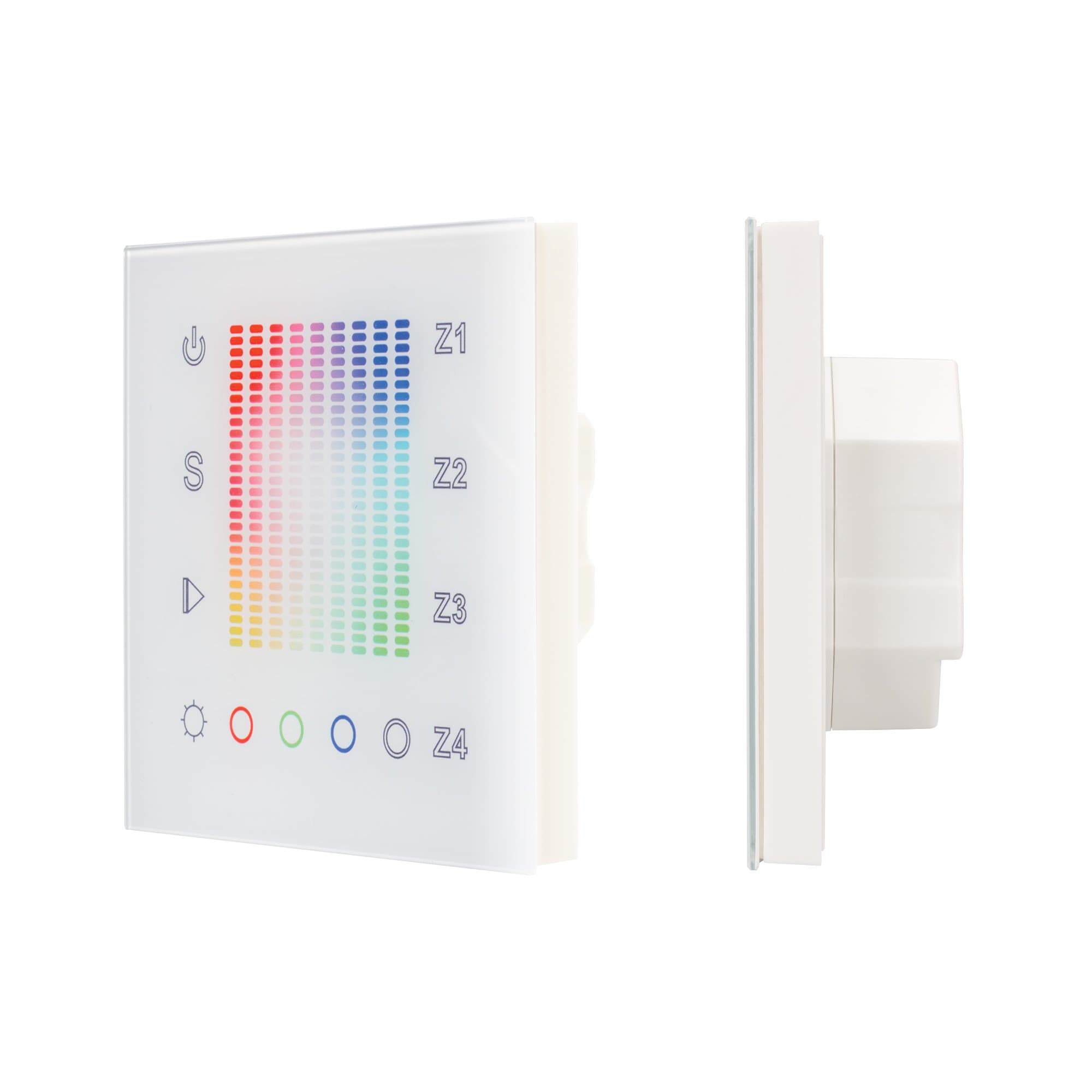Arlight Панель Sens SR-2831AC-RF-IN White (220V,RGB,4зоны) (IP20 Пластик, 3 года) 018202 — миниатюра 1