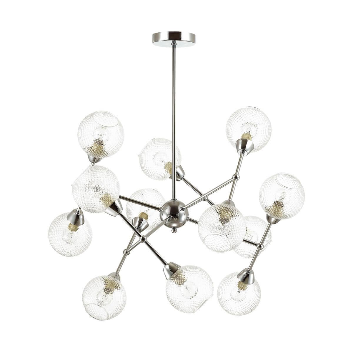 Lumion 4438/12C LN20 049 хром, стекло Люстра потолочная E14 12*40W 220V EVERLY — миниатюра 2