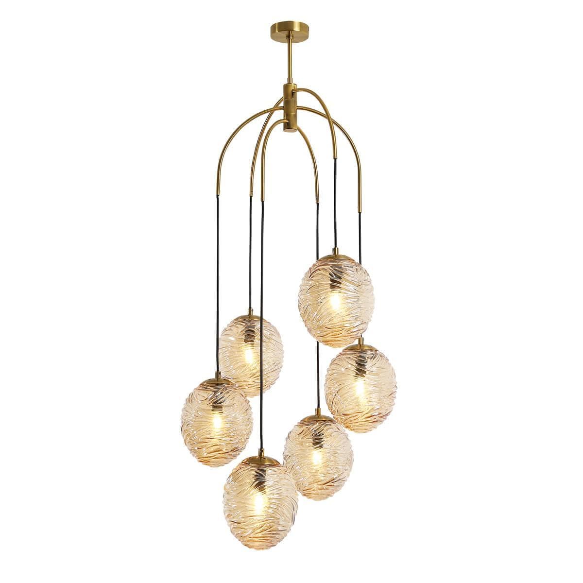 Favourite Modern подвесная люстра L580*W455*H1250 2722-6P — миниатюра 1