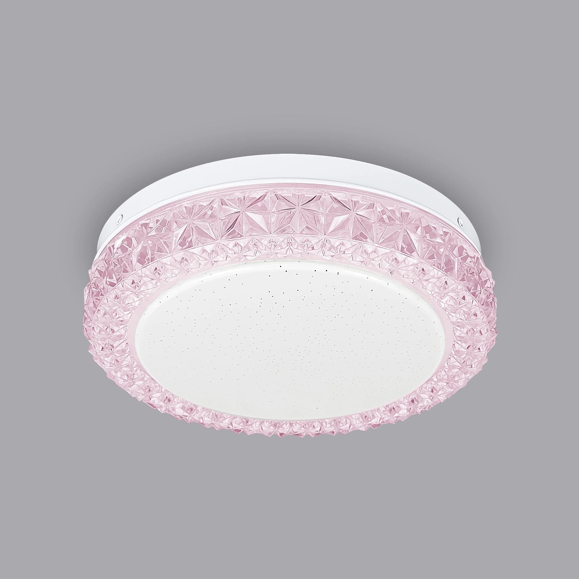 Citilux CL715R124 Kристалино Слим Розовый Светильник Наст-Потол — миниатюра 2