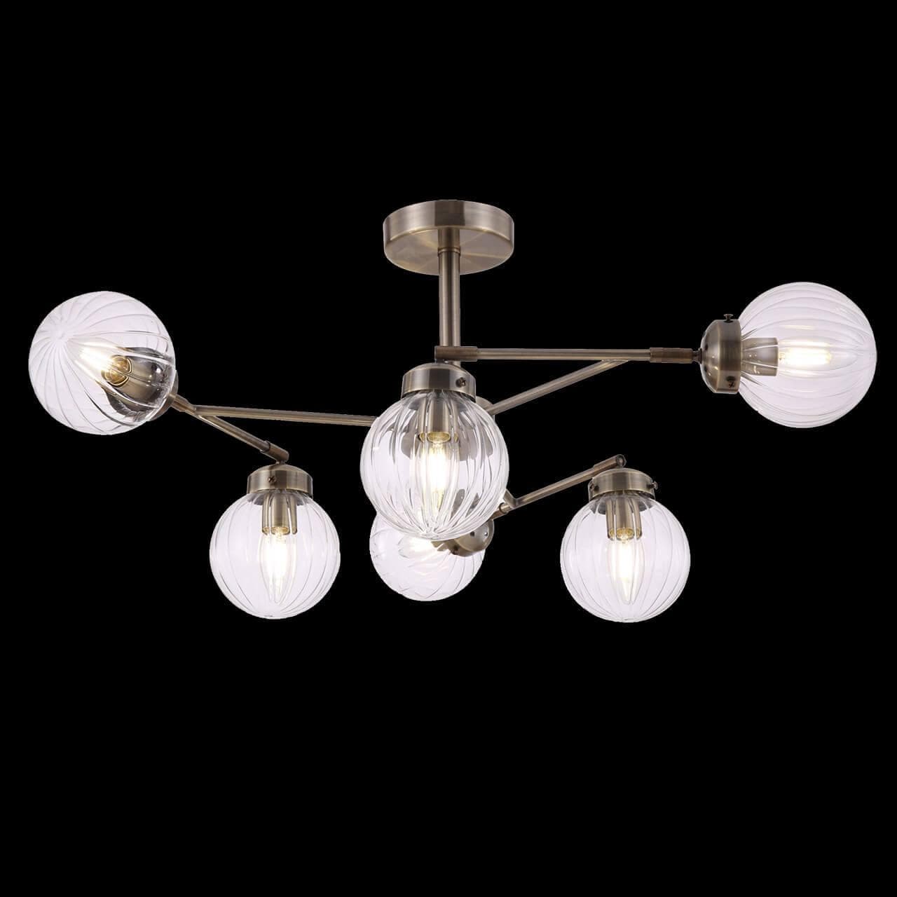 Freya Modern Daisy Латунь Люстра FR5041PL-06BS — миниатюра 5