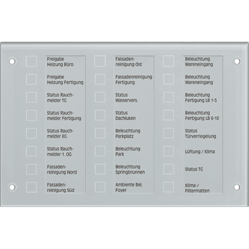 JUNG KNX сигнальная панель MBT2424