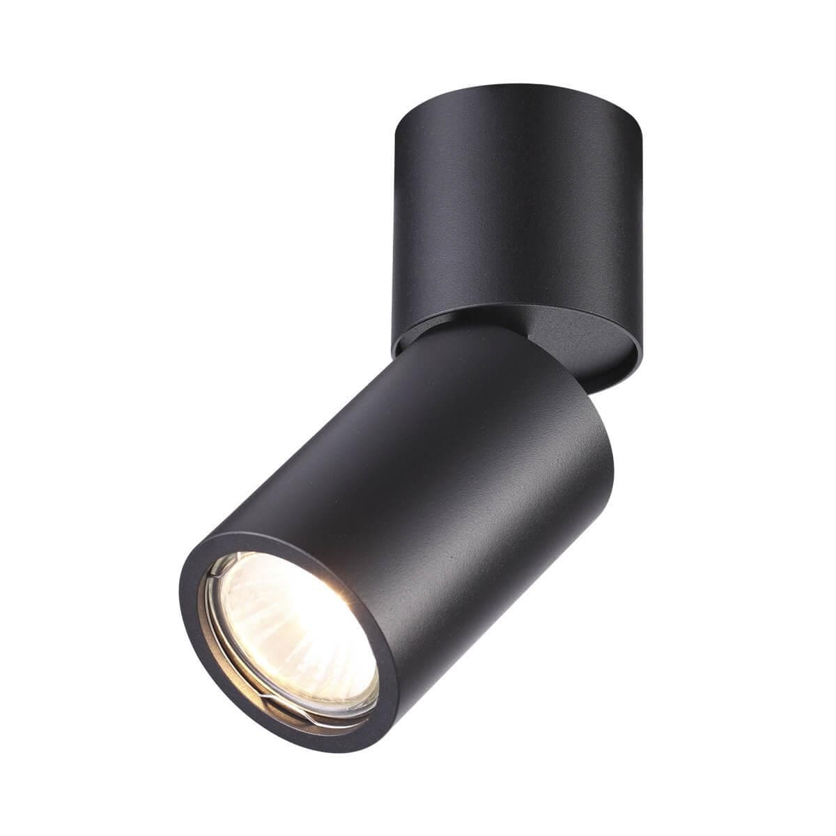 Odeon Light 3896/1C ODL20 205 черный/металл Потолочный поворотный светильник GU10 50W DUETTA