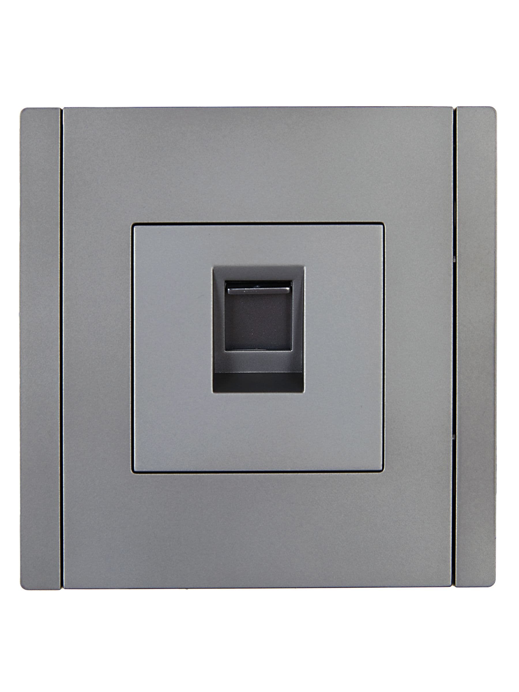 IEK FORTE&PIANO Сталь Розетка комп. RJ45 кат.6 FP531 — миниатюра 2