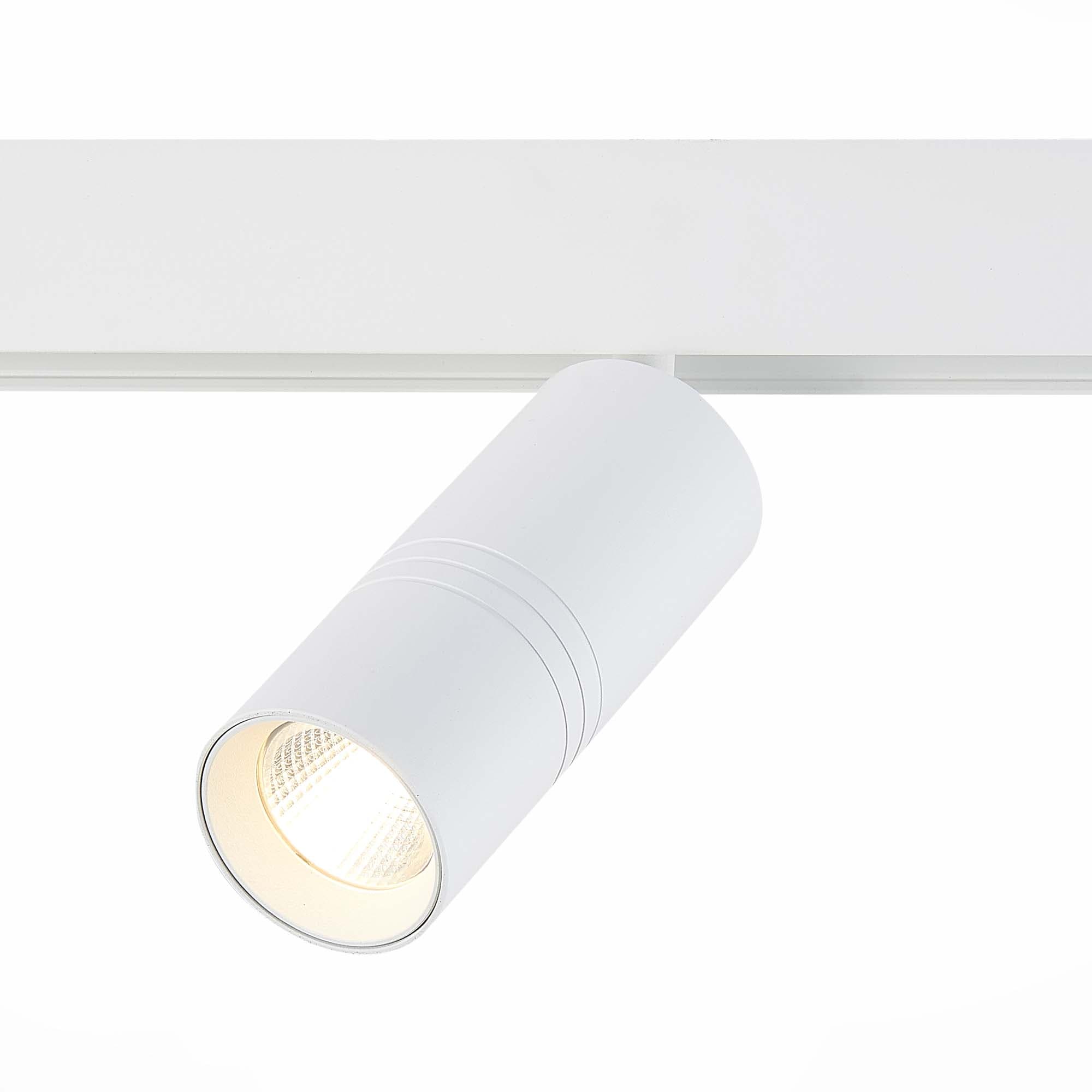 ST Luce ST365.536.18 Магнитный трековый светильник белый LED 1*18W 3000K 1 530Lm Ra>80 36° IP20 L-xW60xH148 48V