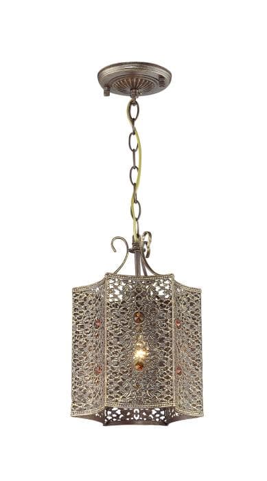 Favourite Bazar Коричневая Люстра 1*E27*60W 1624-1P