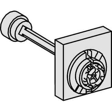 SE Interpact INS/INV Черная Рукоятка выносная INS630B-2500A 31288 — миниатюра 2