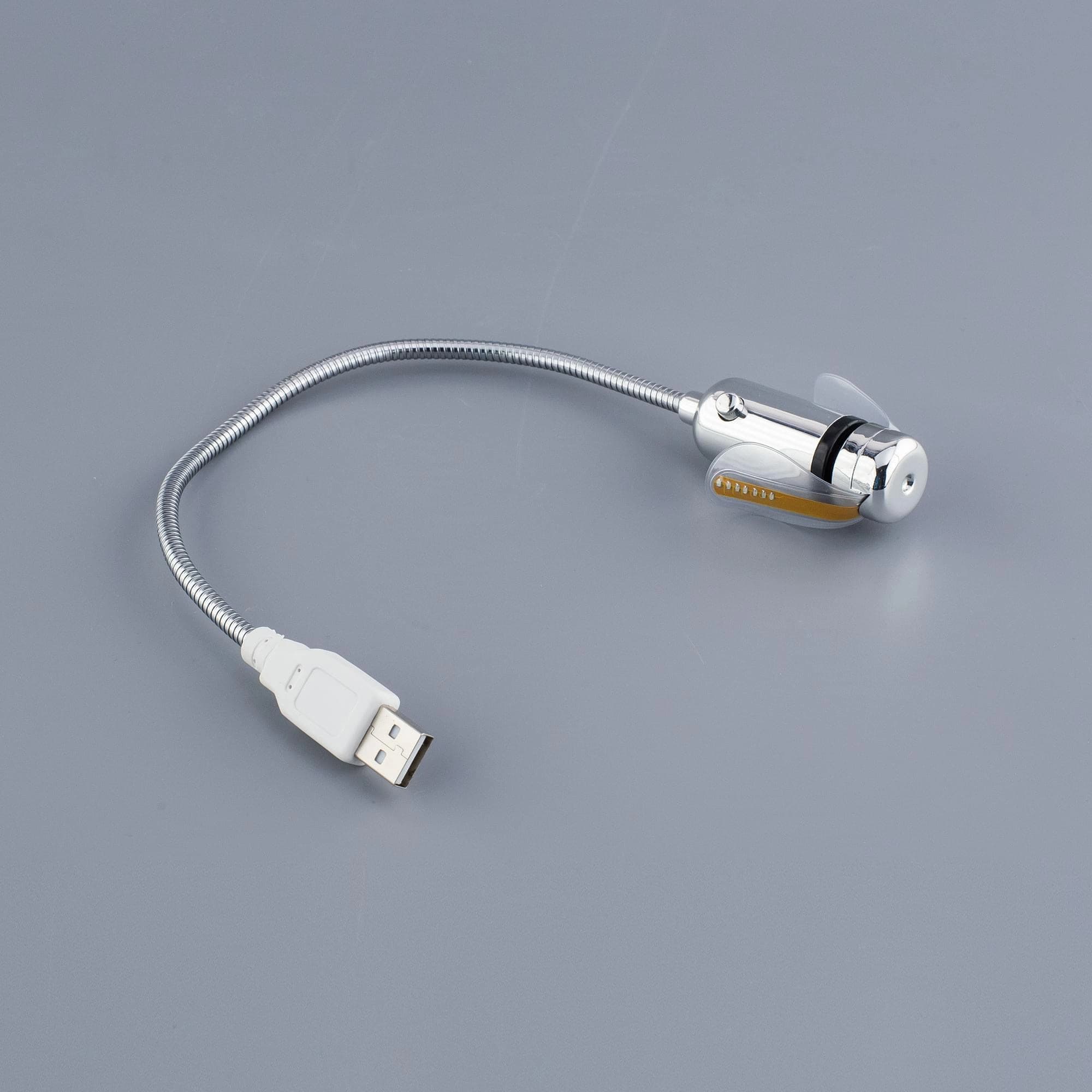 Citilux CL801001F Тандем Хром Мат. Светильник Напол. +USB вент. — миниатюра 3