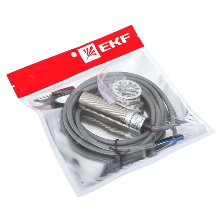 EKF Оптический бесконтактный датчик PROXIS-3D-18-30-P-NO+NC-2 — миниатюра 3
