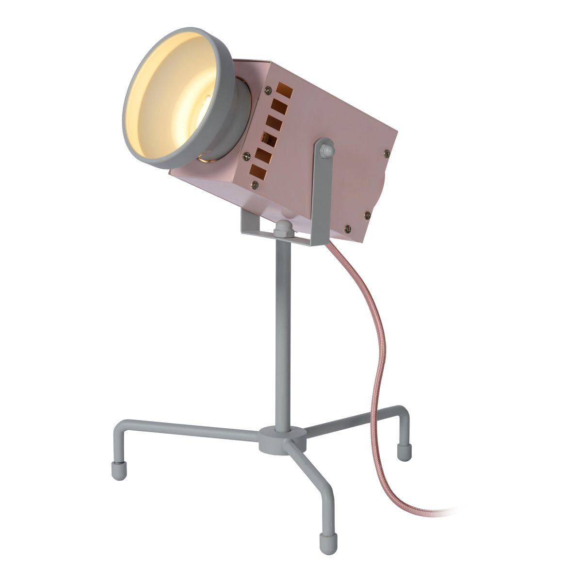 Lucide BEAMER Розовый Настольная лампа 05534/03/66 — миниатюра 5