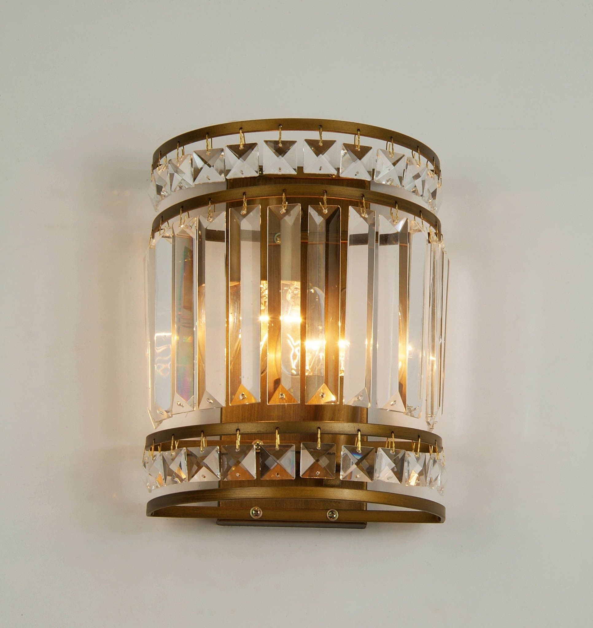 Favourite Ancient Бронза/Прозрачный Светильник настенный 2*E14*40W 1085-2W