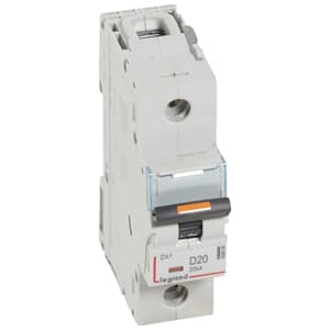 Legrand DX3 Автоматический выключатель 1P 20A (D) 25кА 409808 — миниатюра 2