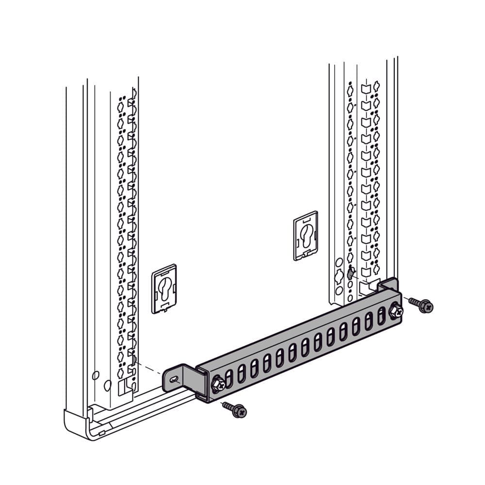 Legrand XL3 400 Суппорт для кабелей для шкафов и щитов 020135 — миниатюра 1