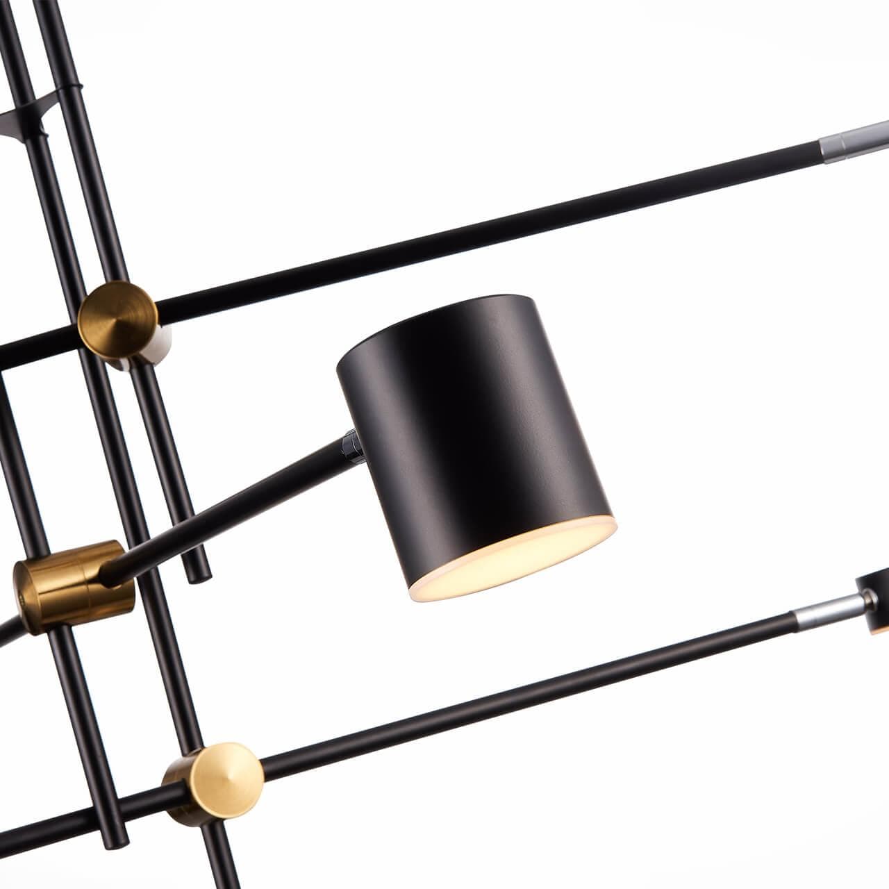 ST LUCE SL1604.432.06 Светильник потолочный Черный, Латунь/Черный LED 6*5W 3000K — миниатюра 3