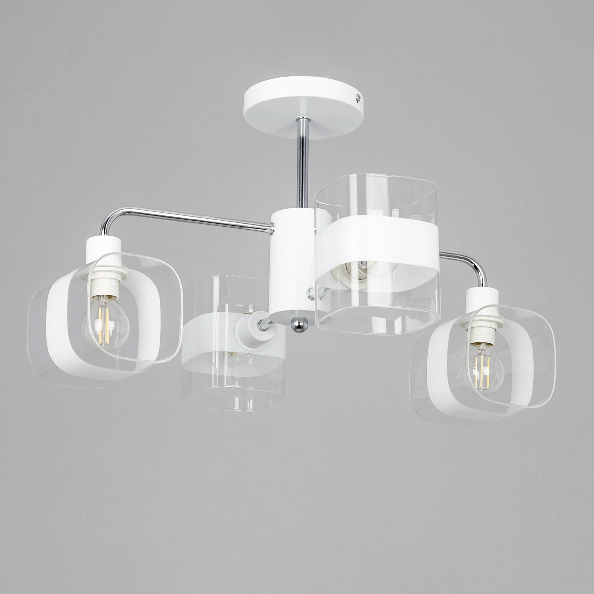 Citilux CL140140 Бертон Белый+Хром Люстра — миниатюра 2