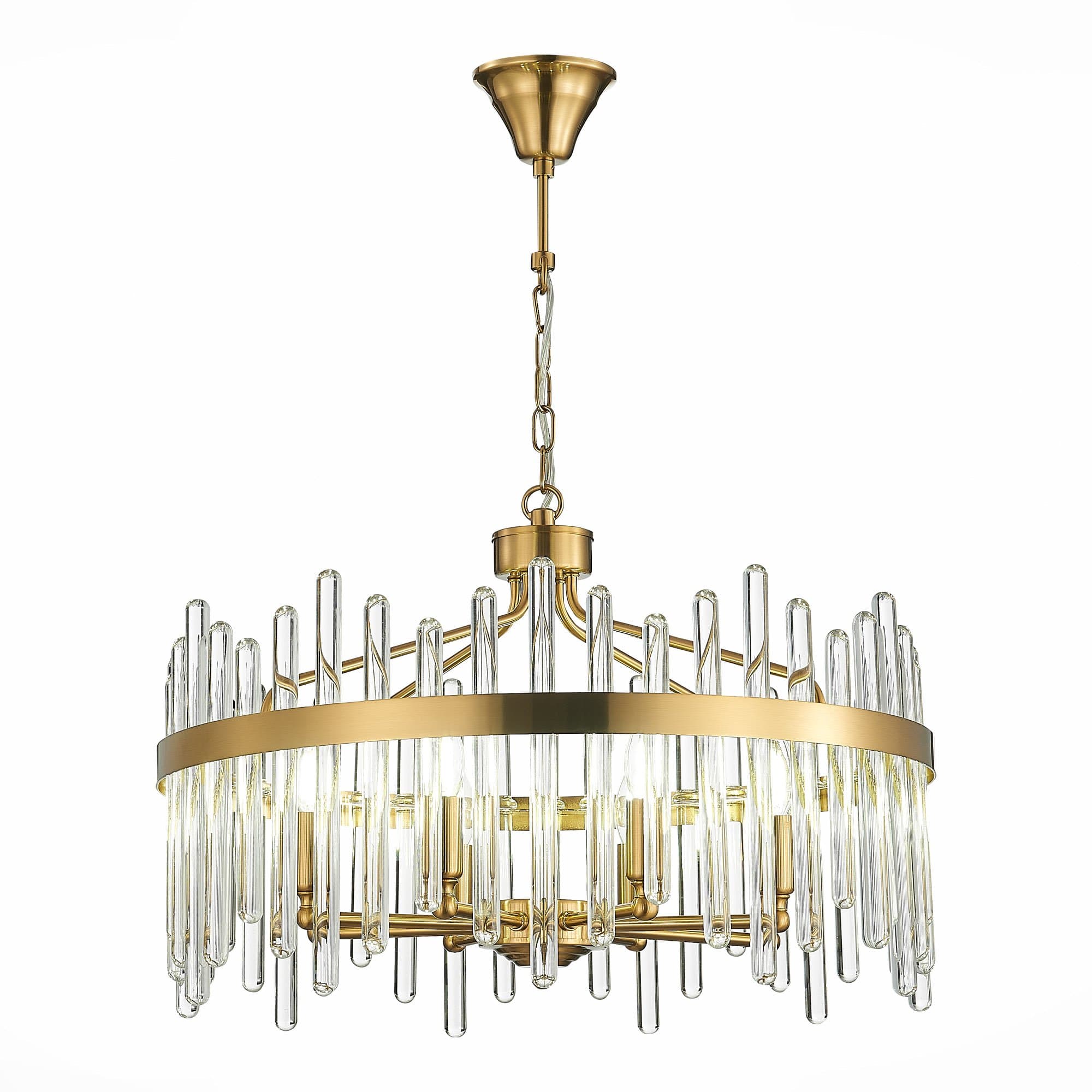 ST LUCE SL1167.303.08 Светильник подвесной, прозрачный E14 8*40W