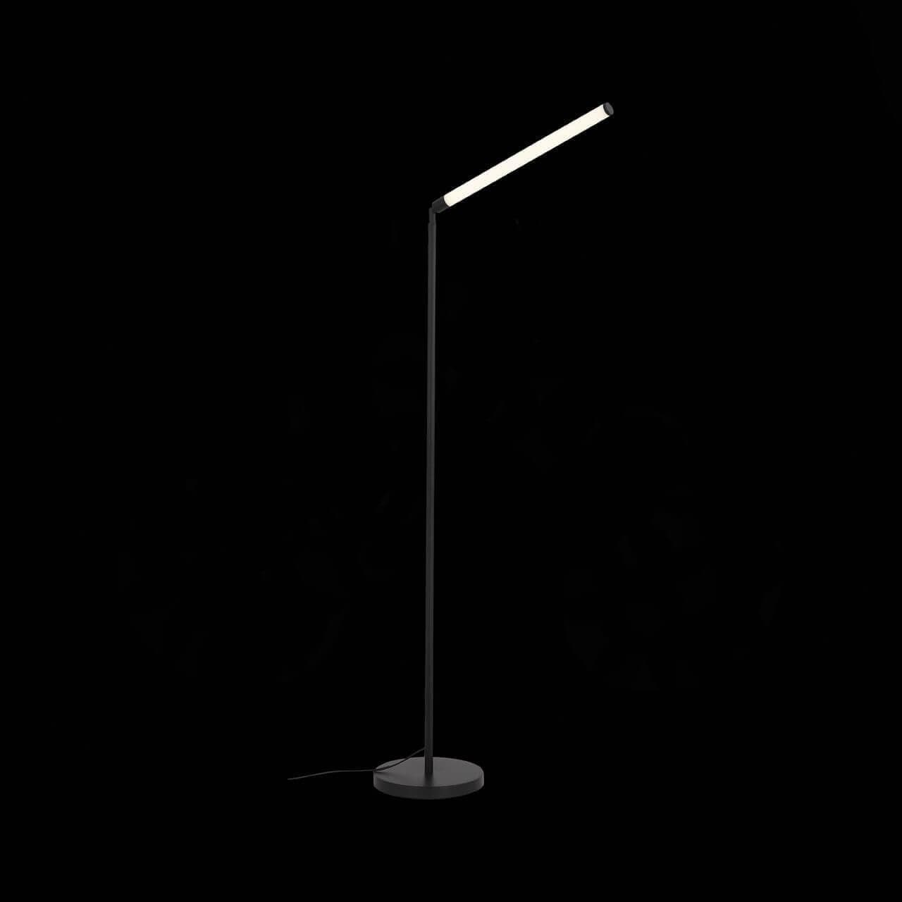 ST LUCE SL393.405.01 Торшер  Черный/Белый LED 1*10W — миниатюра 4