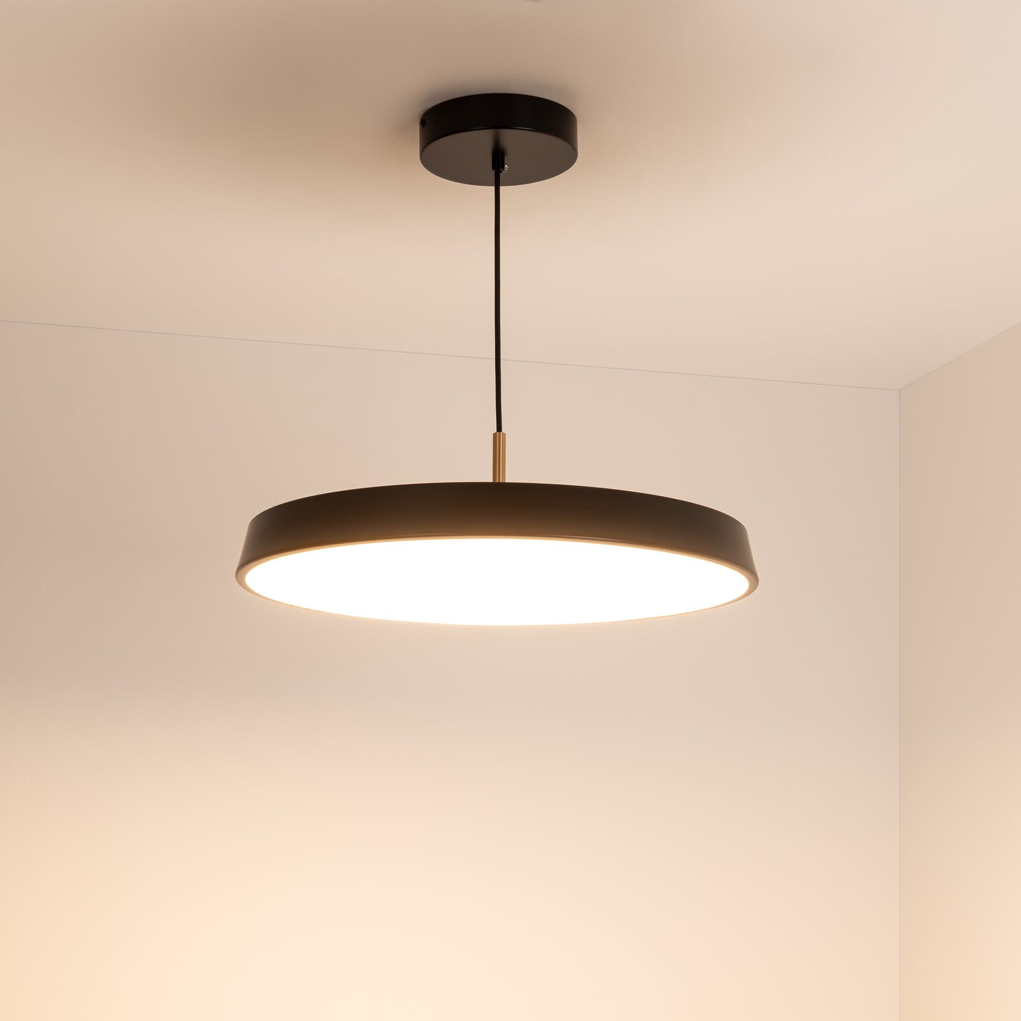 Arlight Светильник SP-ELEGANT-R500-37W Warm3000 (BK, 120 deg, 230V) (IP20 Металл, 3 года) 033922 — миниатюра 5