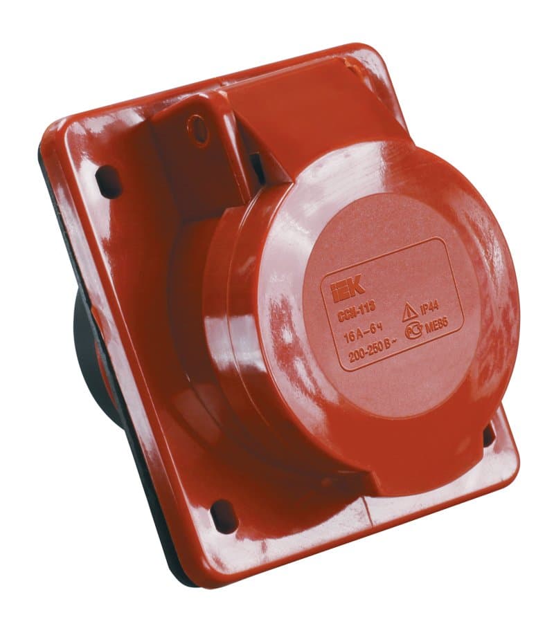 IEK Розетка 414 скрытая 3Р+Е 16А 380В IP44