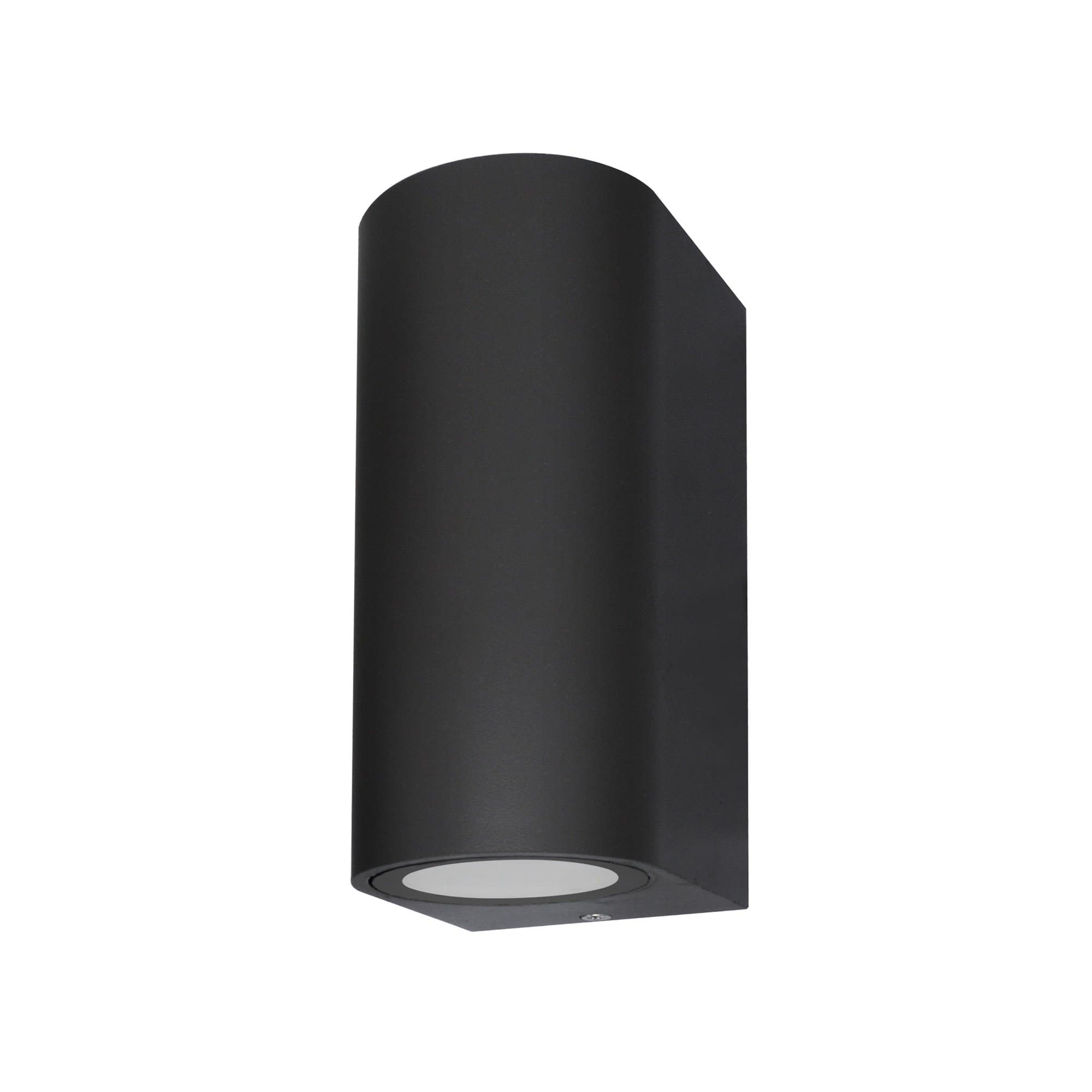 ST LUCE SL9001.401.02 Светильник уличный настенный Черный/ GU10 2*5W