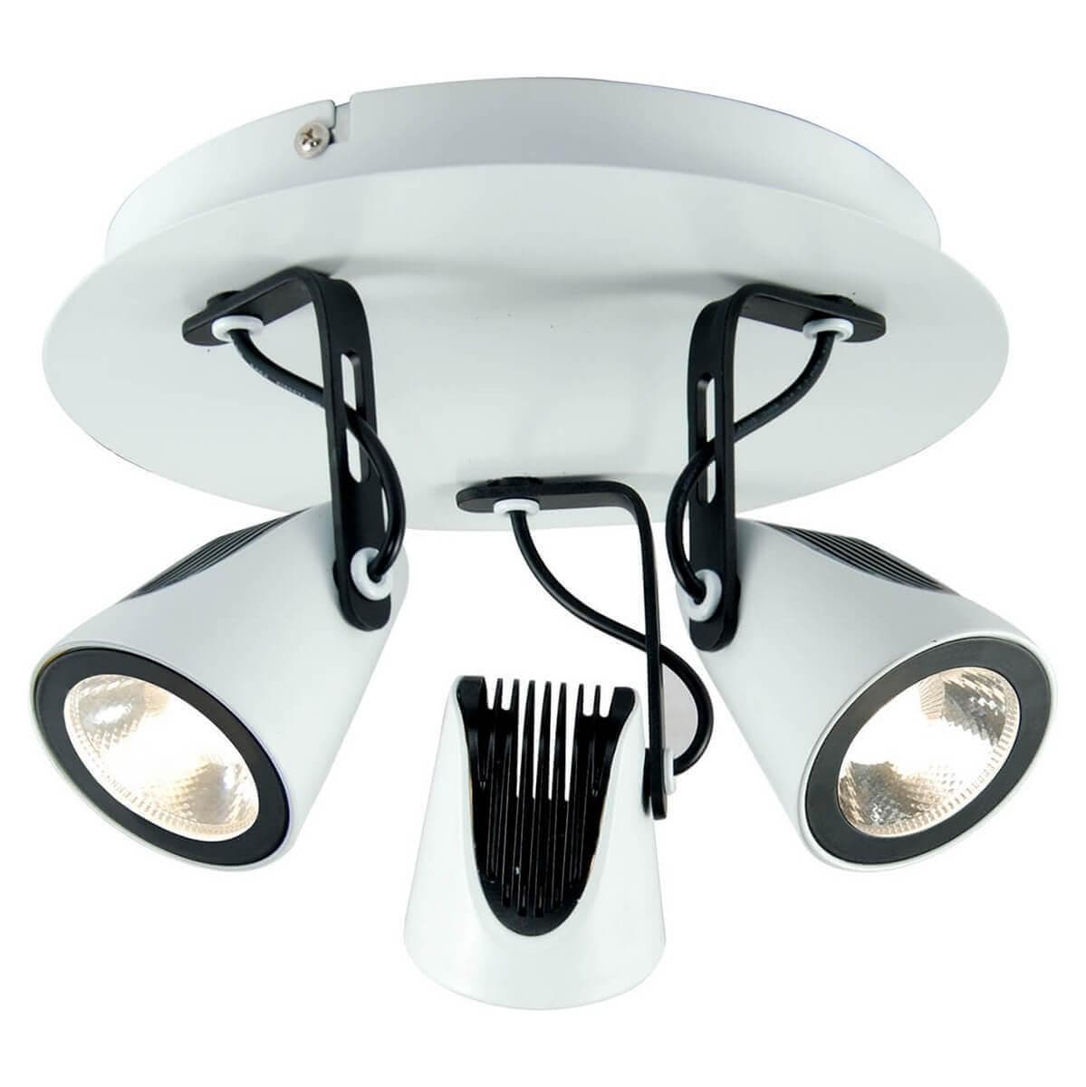 Lussole PROMO Металл Белый / черный Металл Светильник настенно-потолочный LED 5W LSN-4101-03 — миниатюра 1