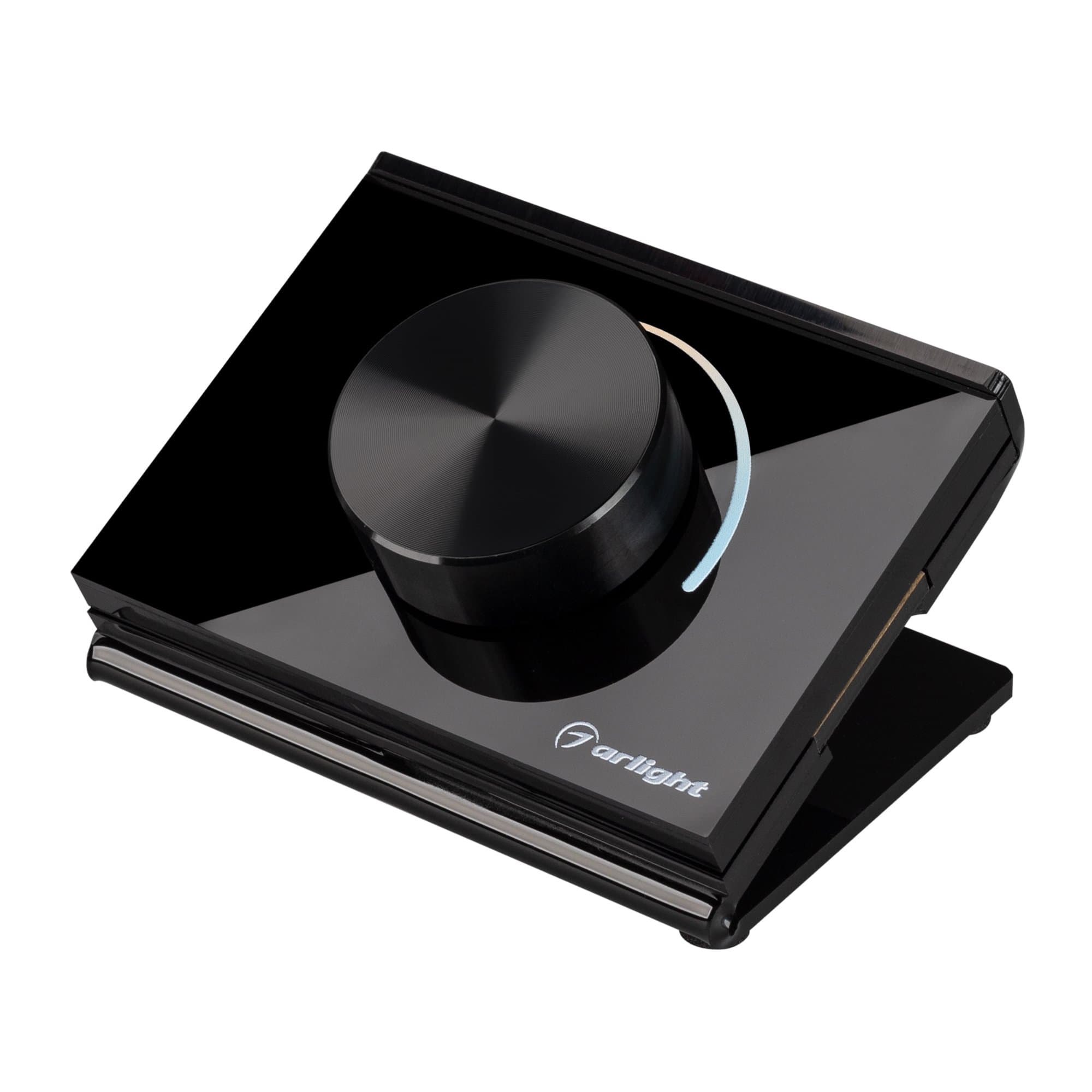 Arlight Панель SMART-P100-MIX-SUF Black (3V, Rotary, 2.4G) (IP20 Пластик, 5 лет) 034772