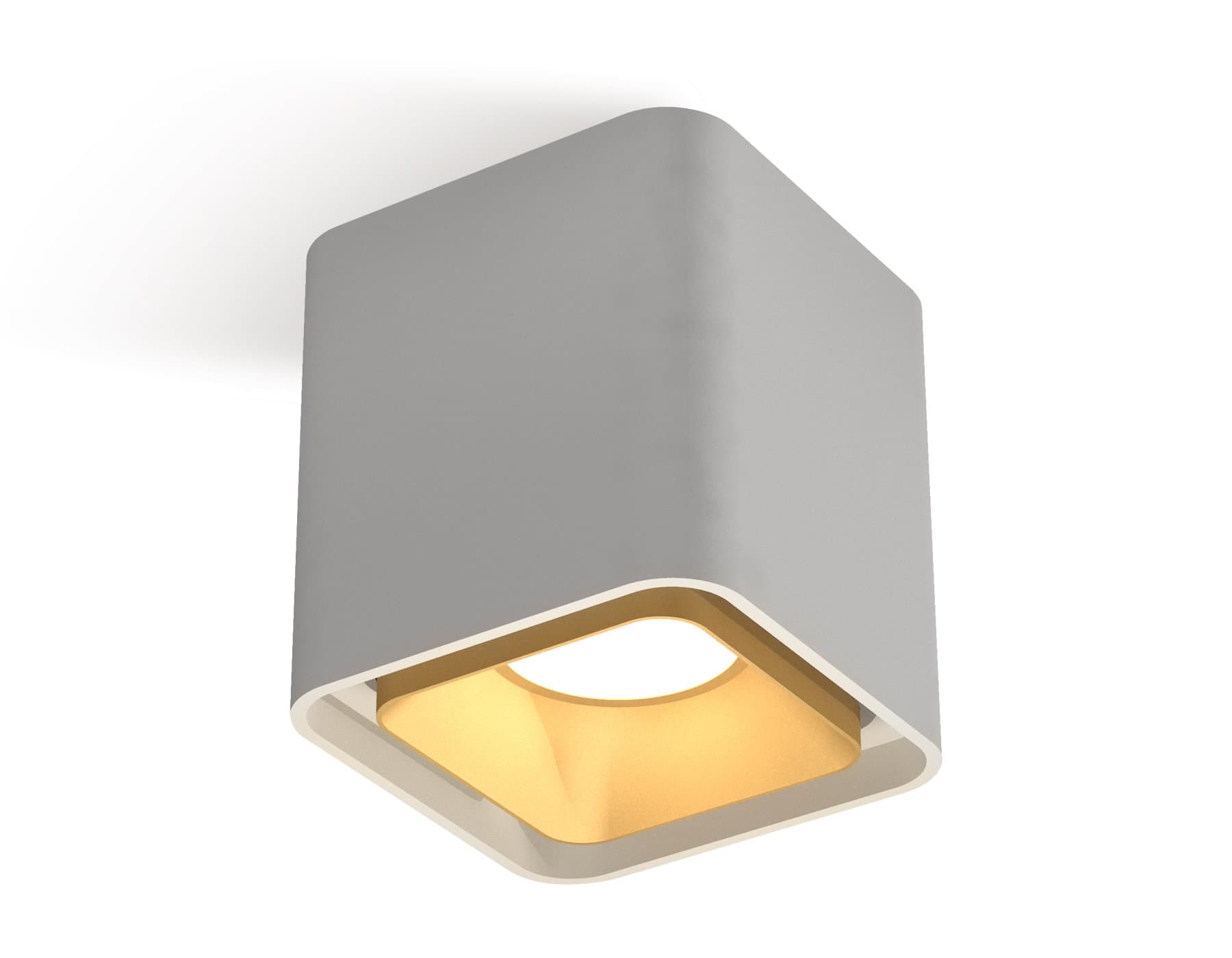 Ambrella Комплект накладного светильника XS7840004 SWH/SGD белый песок/золото песок MR16 GU5.3 (C7840, N7704) — миниатюра 1