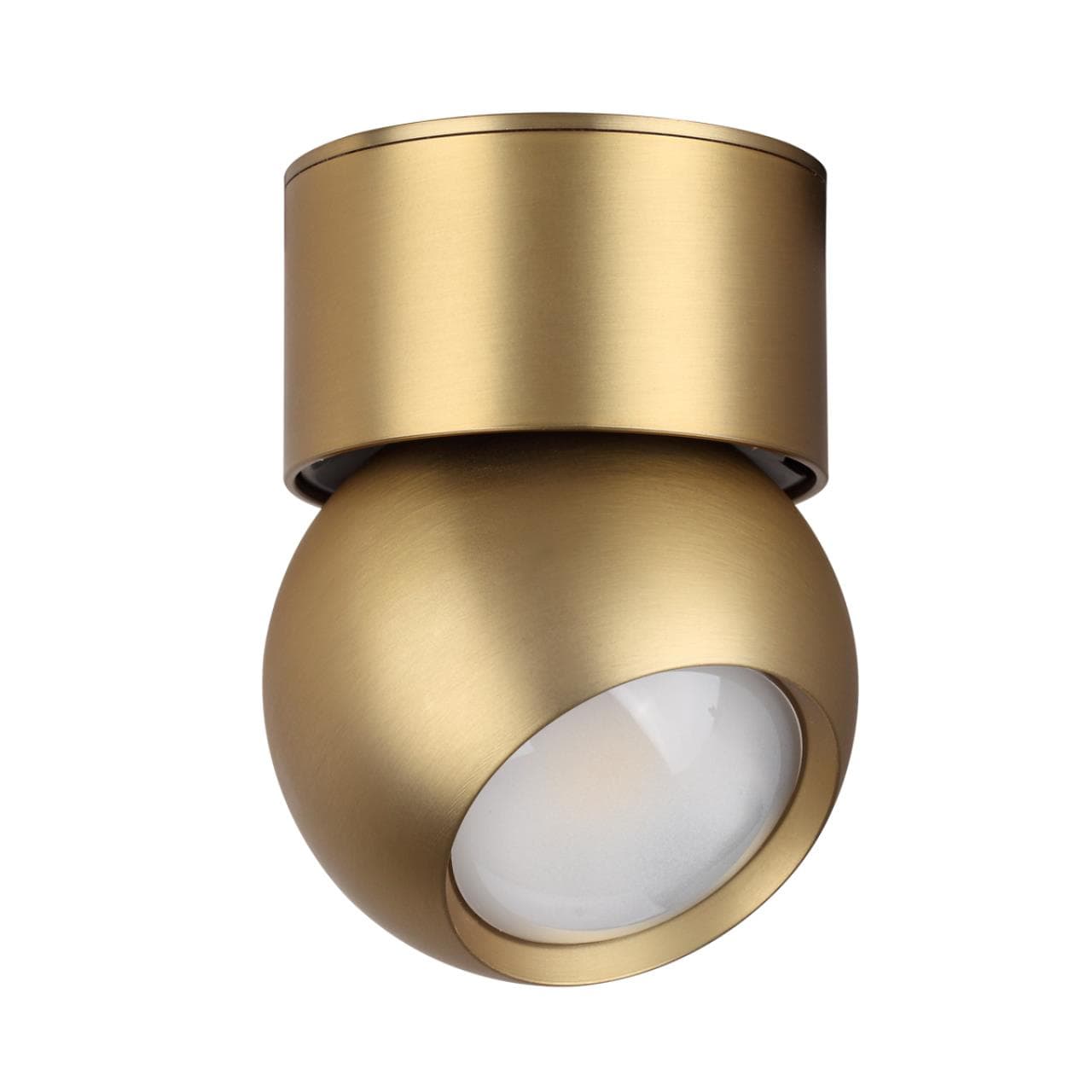Odeon Light 6611/7CL HIGHTECH ODL23 159 античная бронза/металл Потолочный св-к IP20 LED 7W 3000K NUBUS — миниатюра 1
