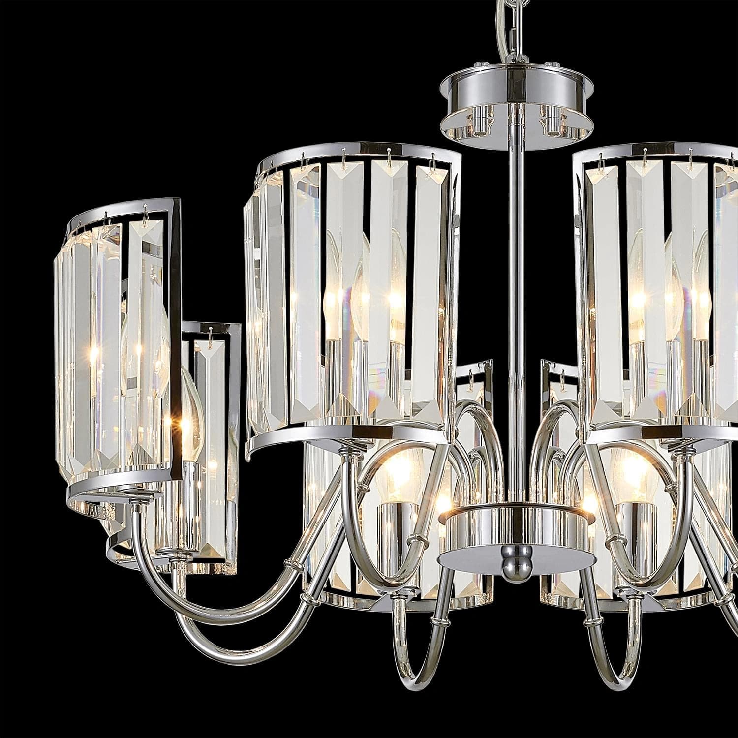 Citilux CL333181 Грета Хром Светильник Люстра — миниатюра 2