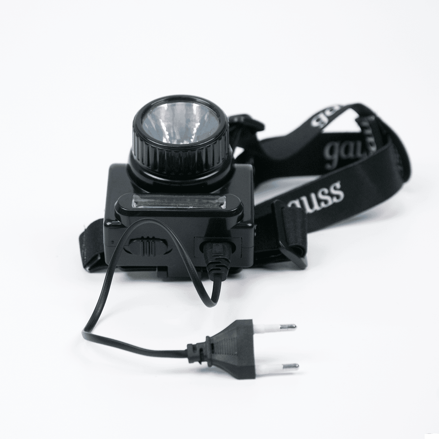 Gauss Фонарь налобный модель GFL309 6W 180lm Lead acid 800mAh LED 1/12/72 GF309 — миниатюра 3