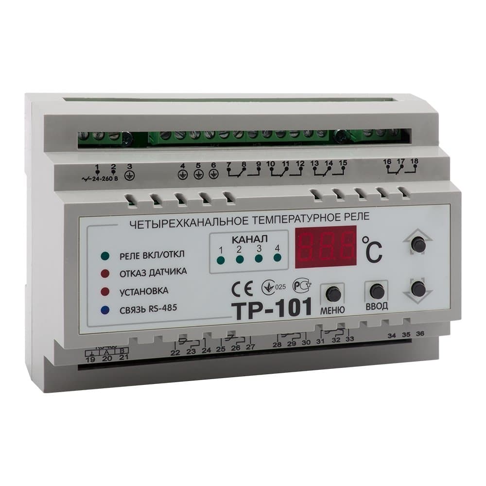 КЭАЗ Реле температурное OptiDin ТР-101-УХЛ3.1