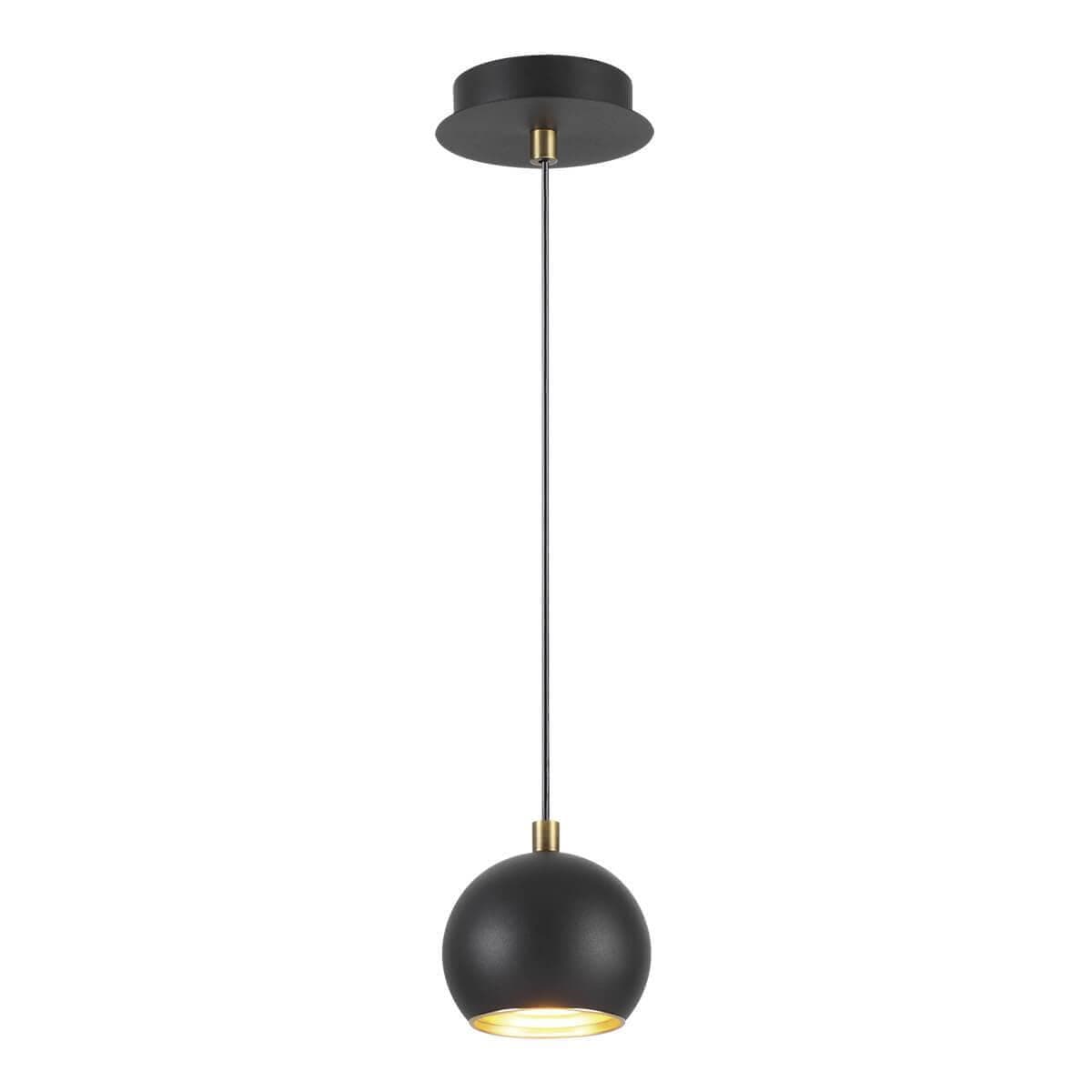 Lumion 3635/1 LN18 115 черный с бронзой Подвес G9 40W 220V NERUNI — миниатюра 1