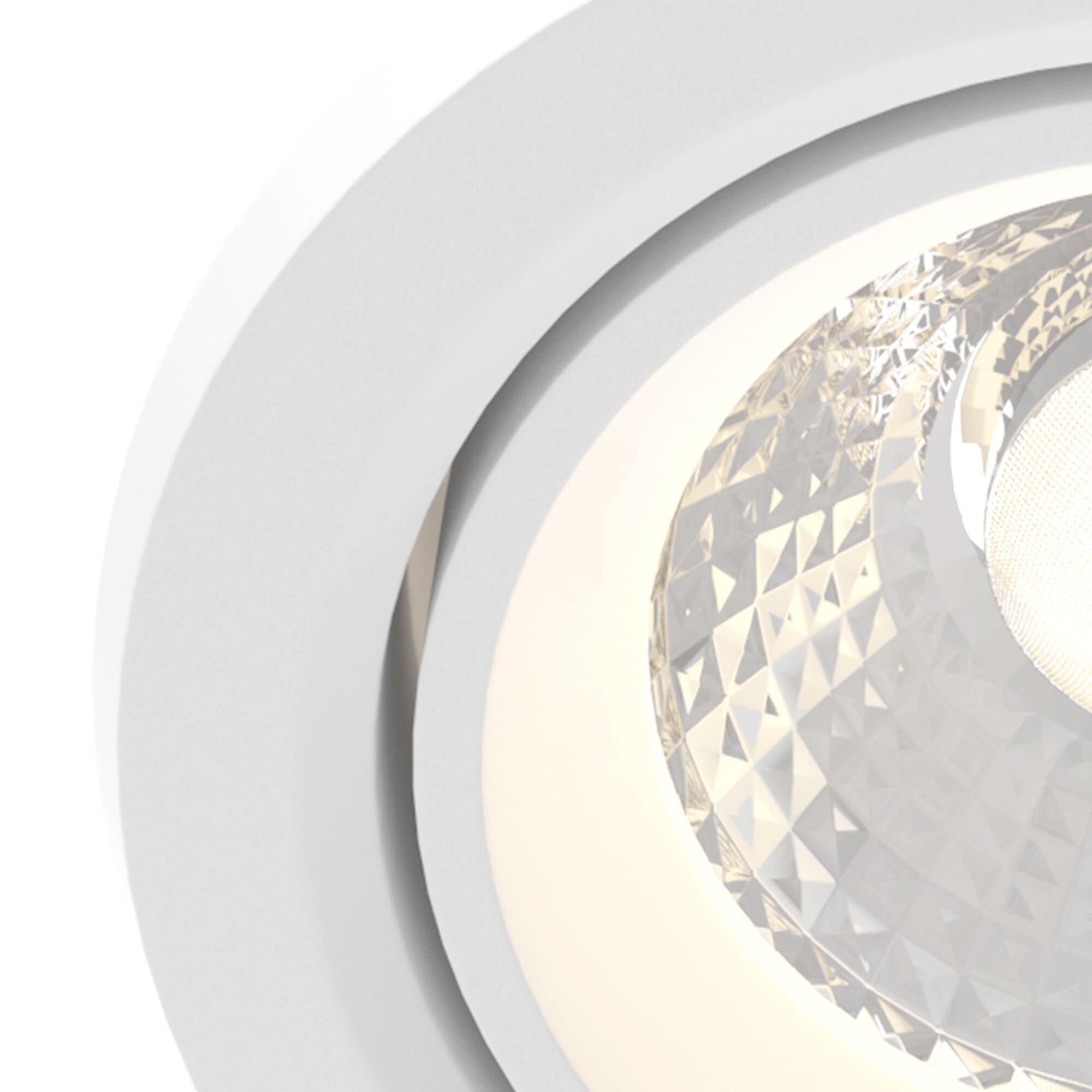 Maytoni Technical Phill Белый Встраиваемый светильник LED 9W 720Лм DL014-6-L9W — миниатюра 3