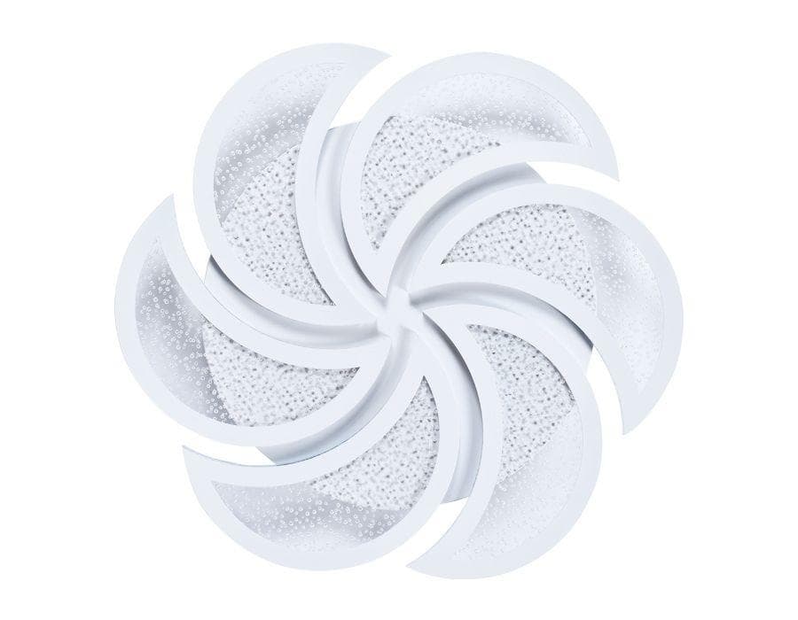 Ambrella Потолочный светодиодный светильник с пультом FA856/6 WH белый 168W D500*50 (ПДУ РАДИО 2.4) — миниатюра 3