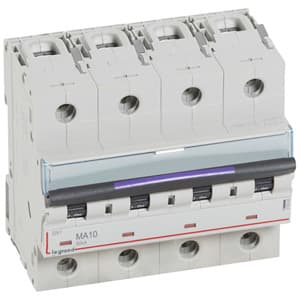 Legrand DX3 Автоматический выключатель 50кА 10А 4P MA 410260 — миниатюра 2