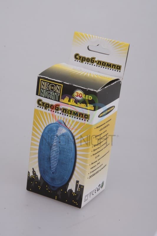 NEON-NIGHT Лампа-строб накладная 30 LED белая 415-115 — миниатюра 2