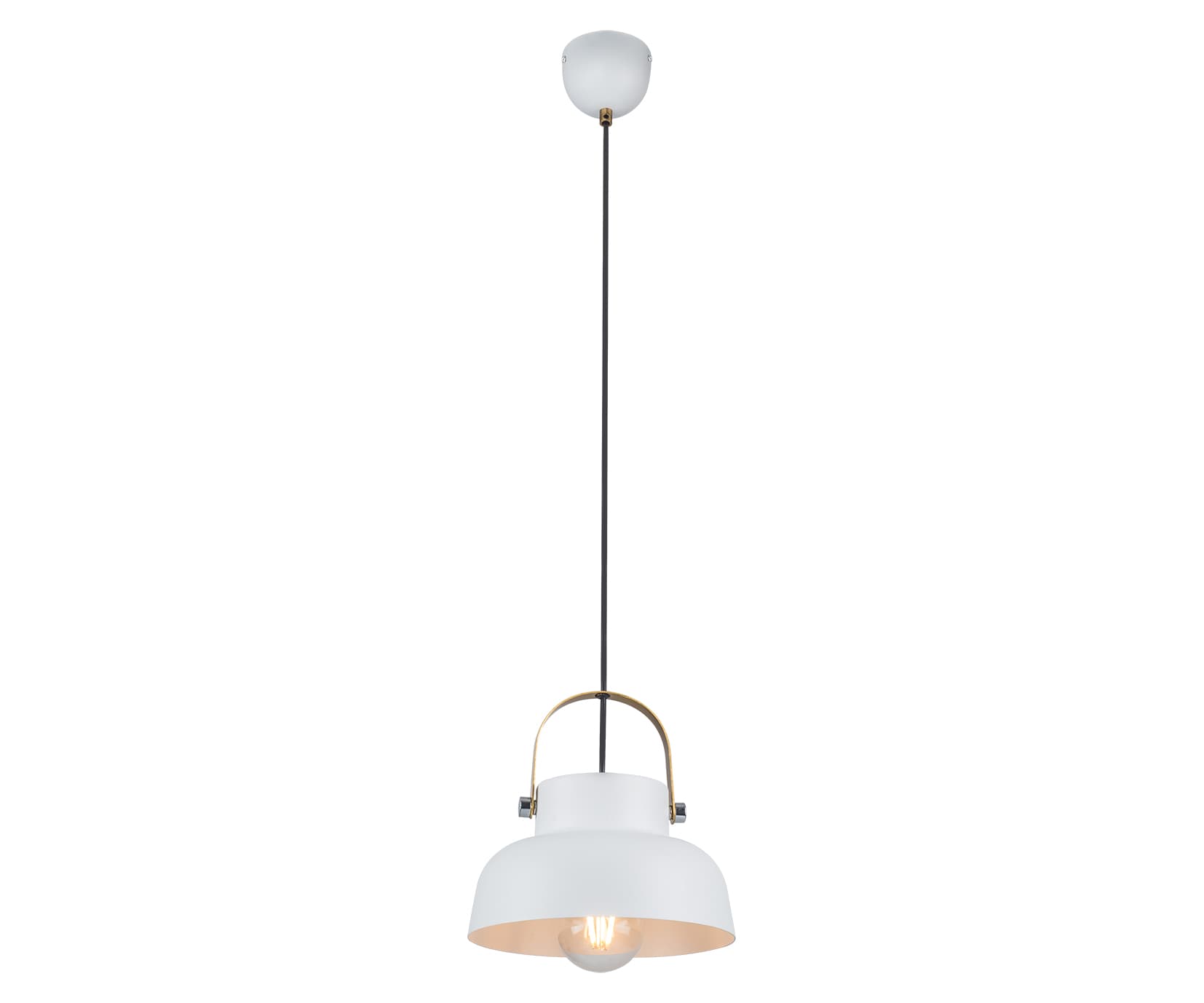 Kink Light 08458-1A,01 Подвес Астерия белый d24 h200 E27 1*40w