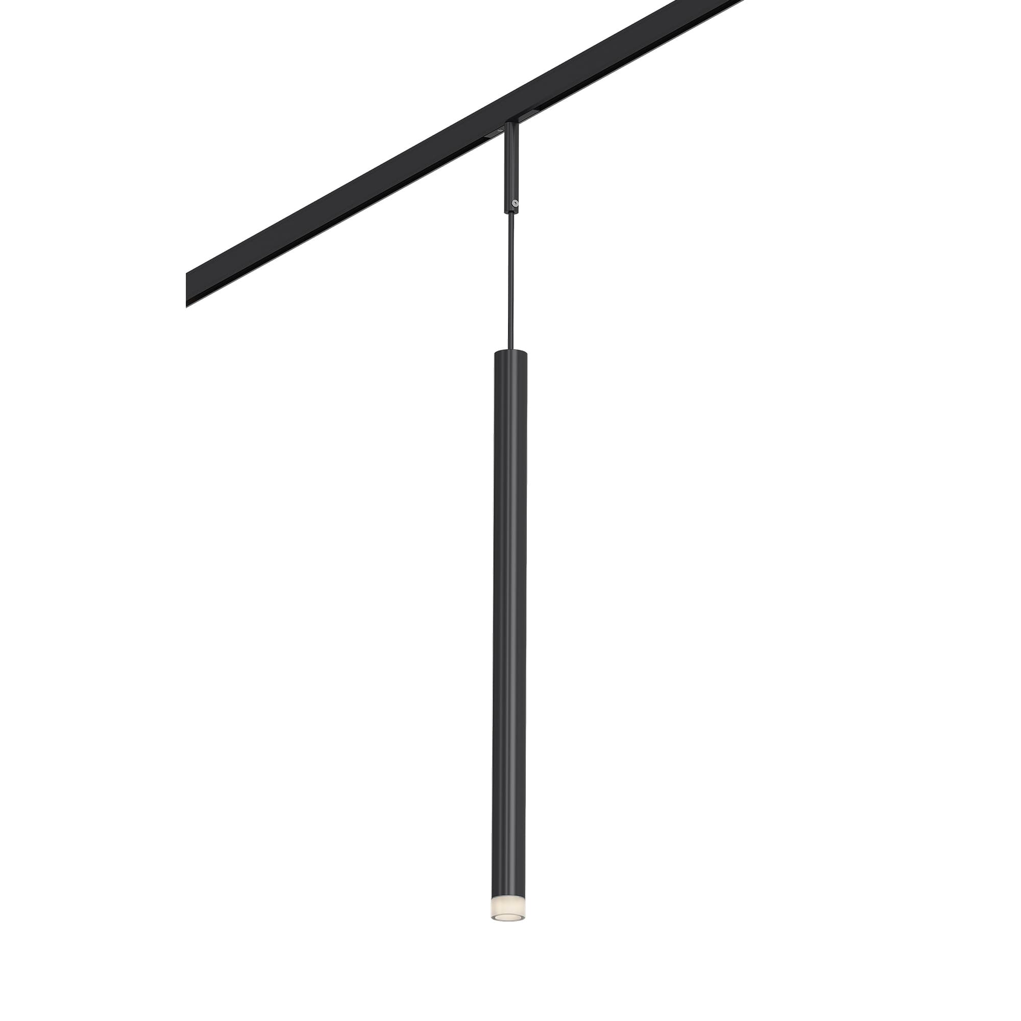 ST LUCE ST672.433.03 Магнитный трековый светильник Черный LED 1*3W 3000K 100Lm Ra>90 36° IP20 D18xH310 24V