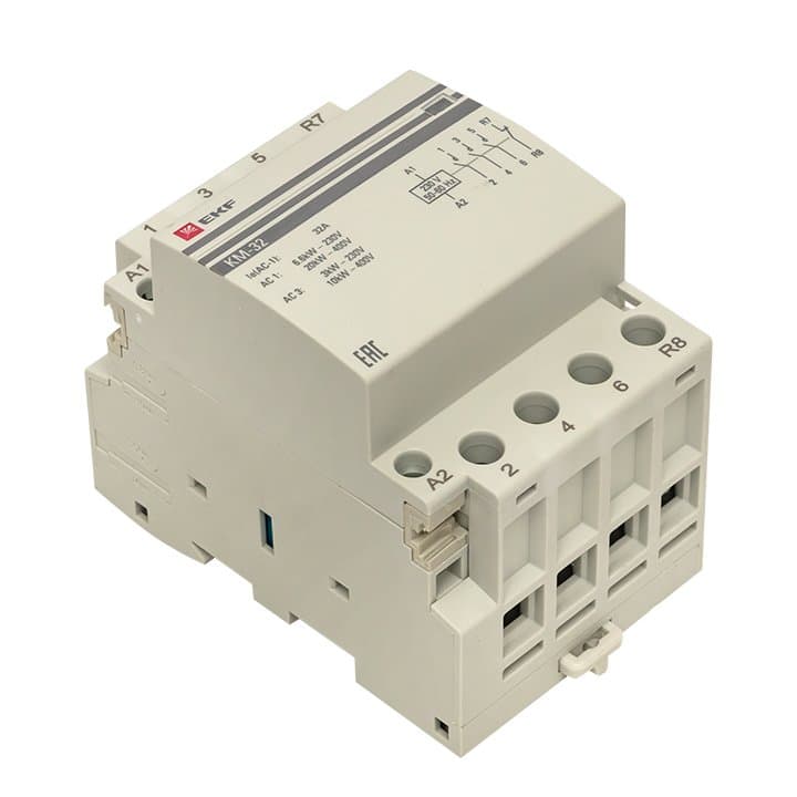 EKF PROxima Контактор модульный КМ 32А 3NО+NC (3 мод.) — миниатюра 6