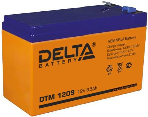 Delta Аккумулятор DTM 1209 (12V/9Ah)