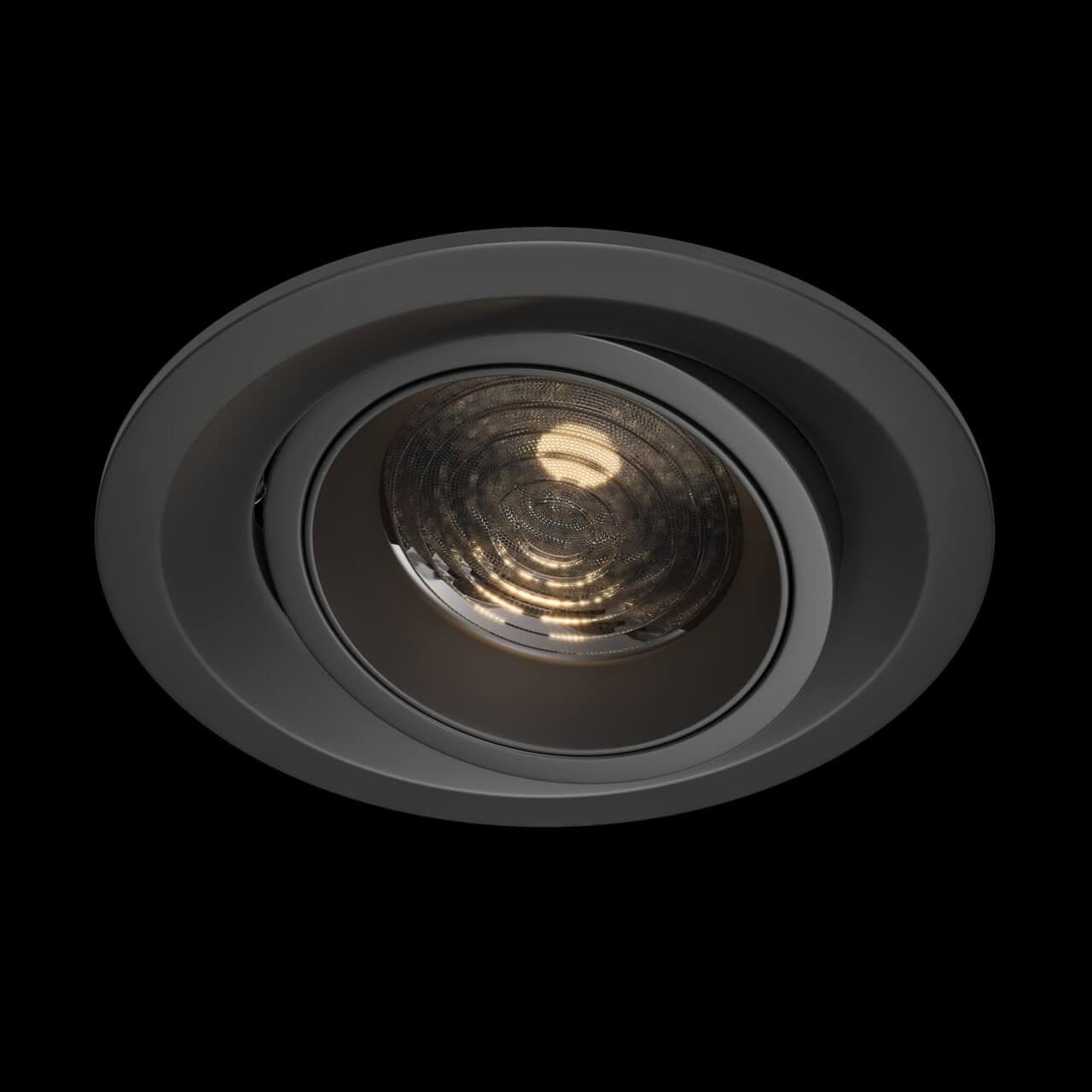 Maytoni Downlight Elem Черный Встраиваемый светильник DL052-L15B4K — миниатюра 6